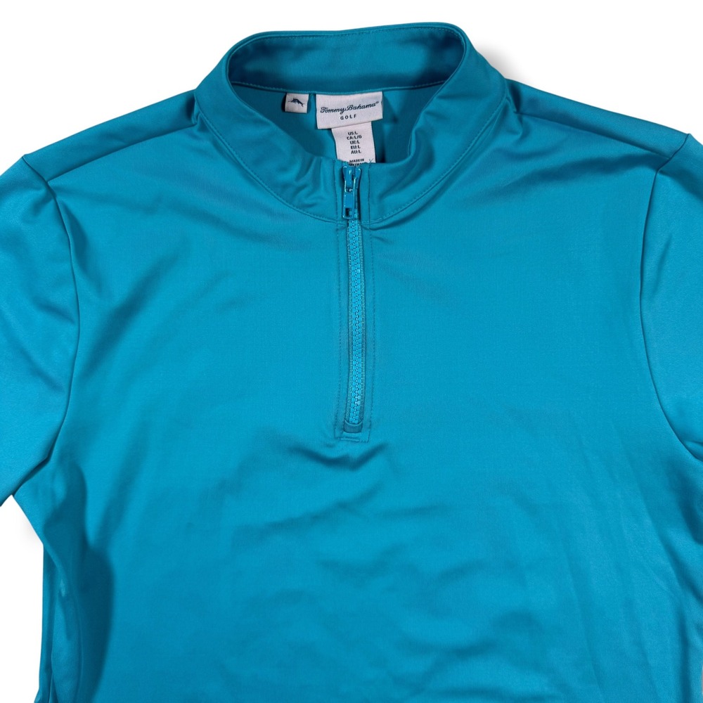Tommy Bahama Golf Tennis Dress Womens Large Blue Short Sleeve with Shorts